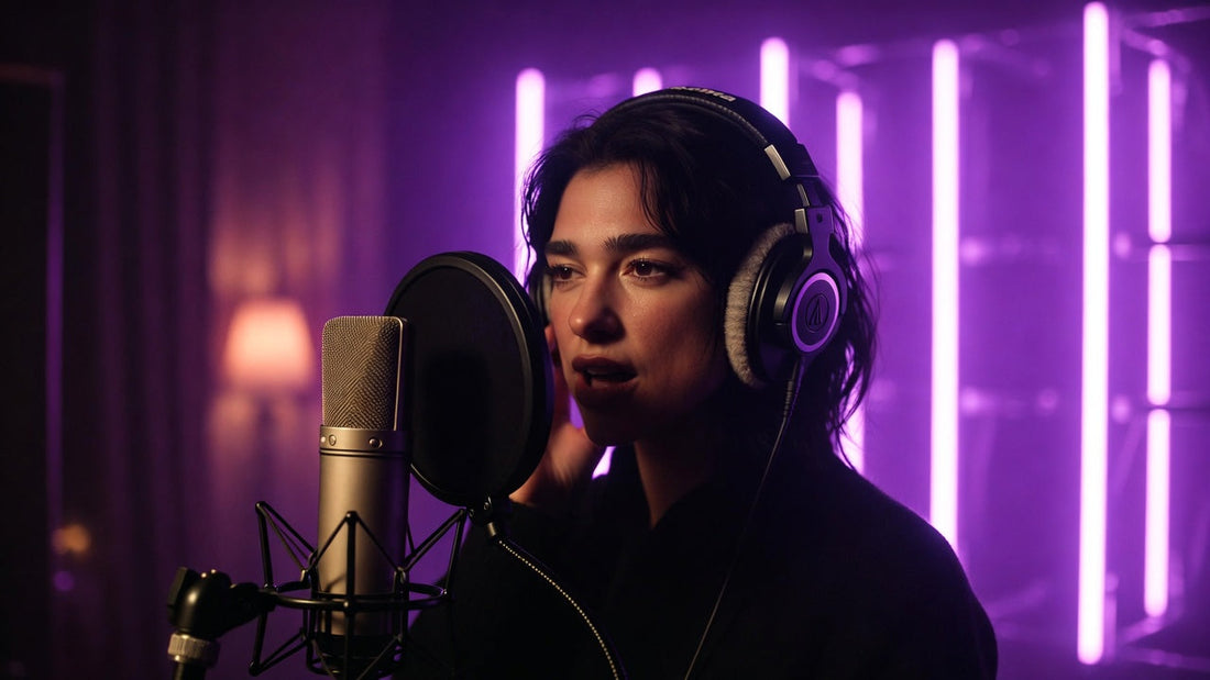 Dua Lipa type beat inspired pop instrumental for modern singers